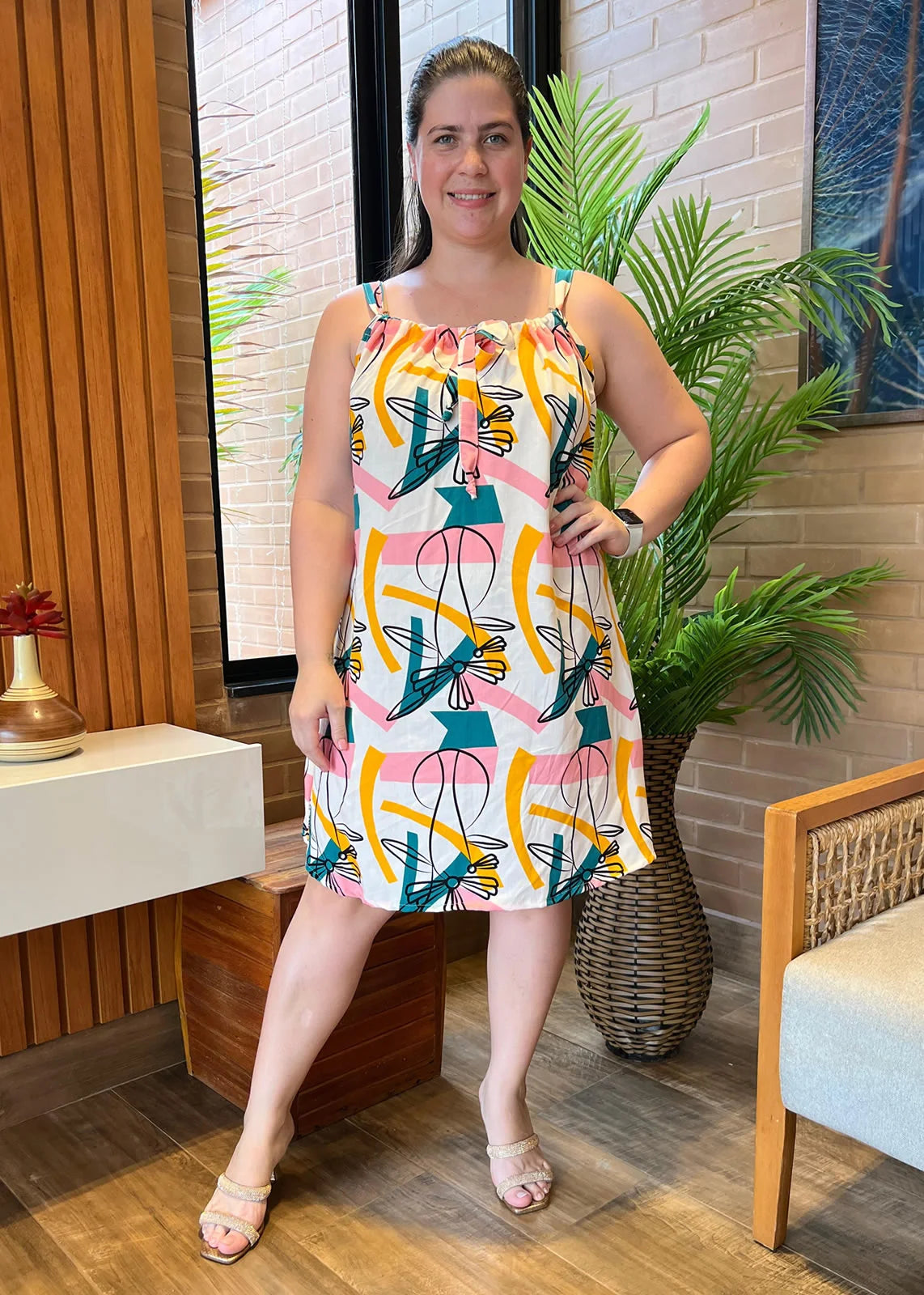 Vestido Arraial do Cabo Plus Size