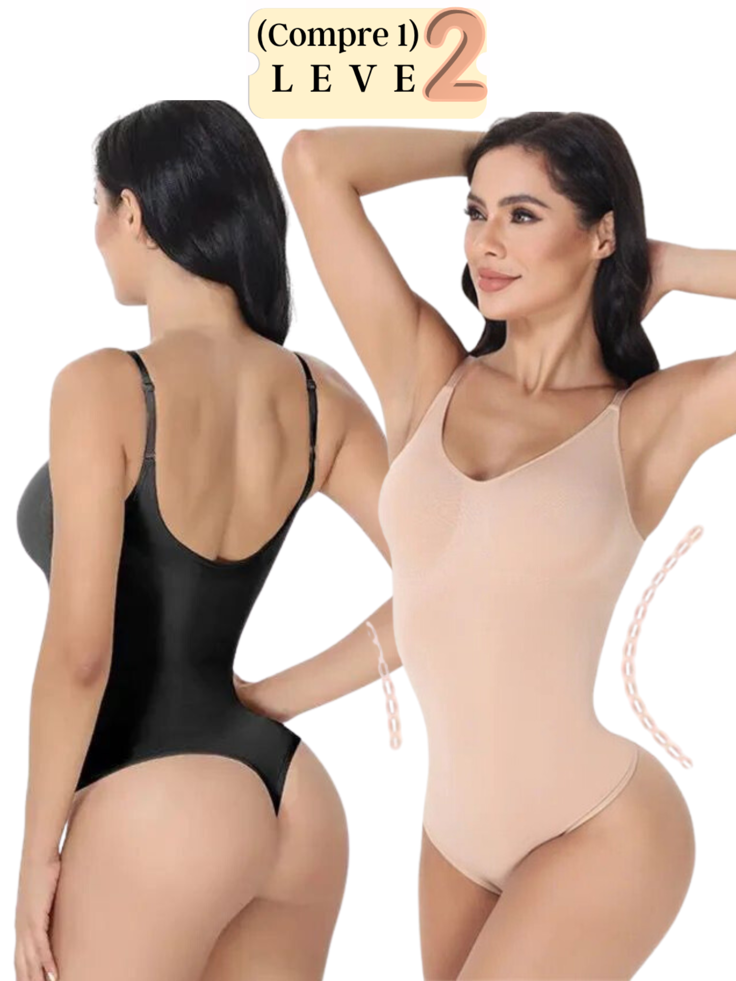 Body Modelador Modern Shape Slim (COMPRE 1 LEVE 2)